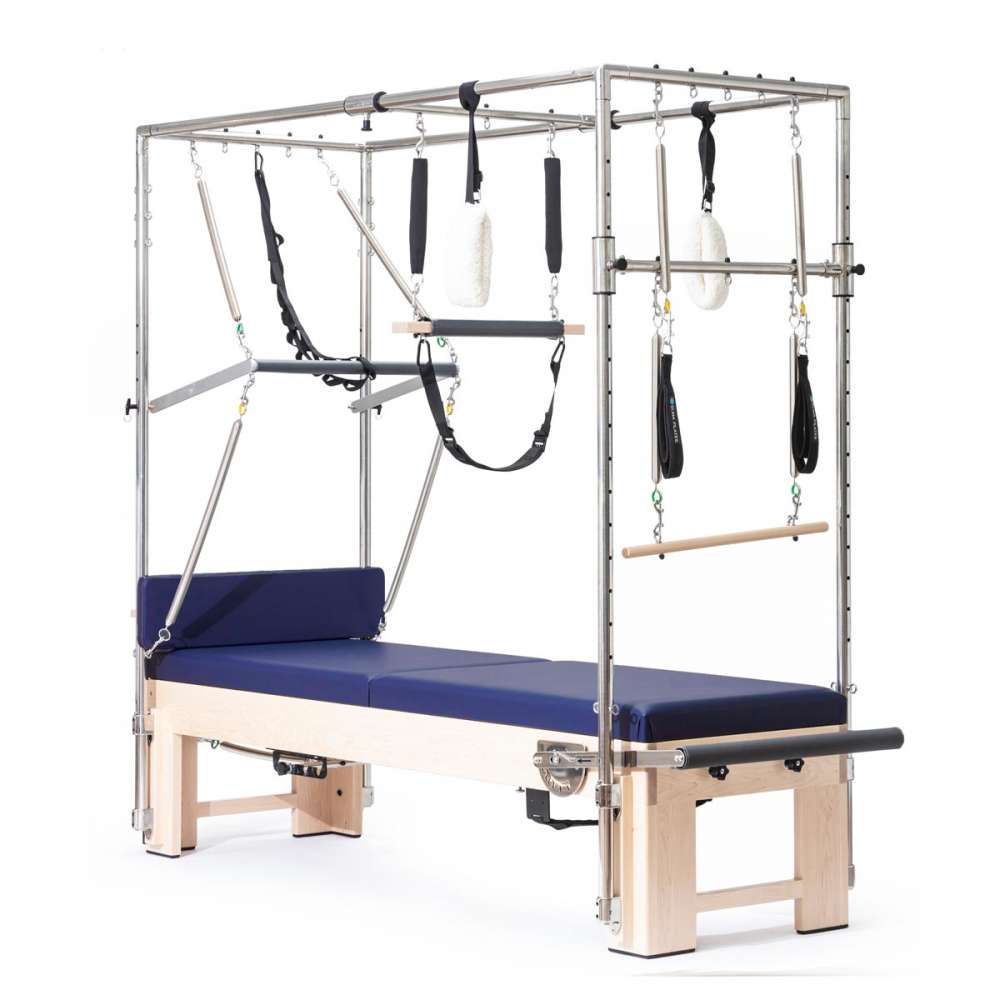 Elina Pilates Cadillac Reformer Elite - trapézový stůl s Reformerem Barva: Modrá