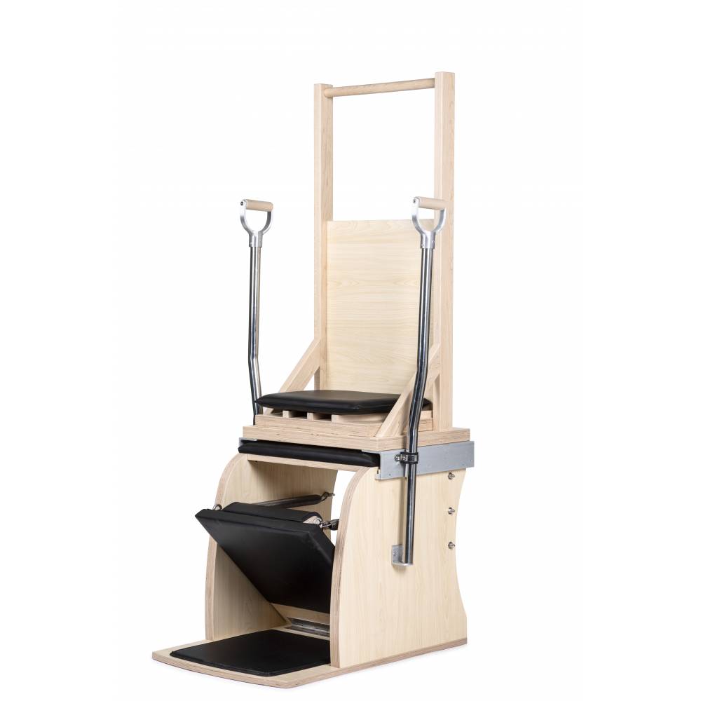 Elina Pilates Wunda Chair židle s dřevěnou základnou Barva: Černá
