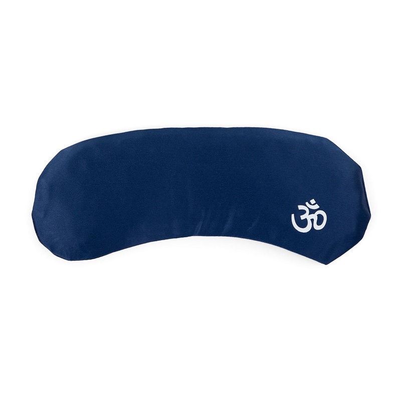 Bodhi Yoga Bodhi meditační polštář na oči OM s organickou levandulí 23 cm Barva: Tmavě modrá