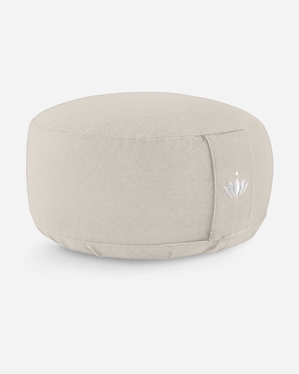 Lotuscrafts meditační polštář Lotus 31 cm x 15 cm Barva: Taupe