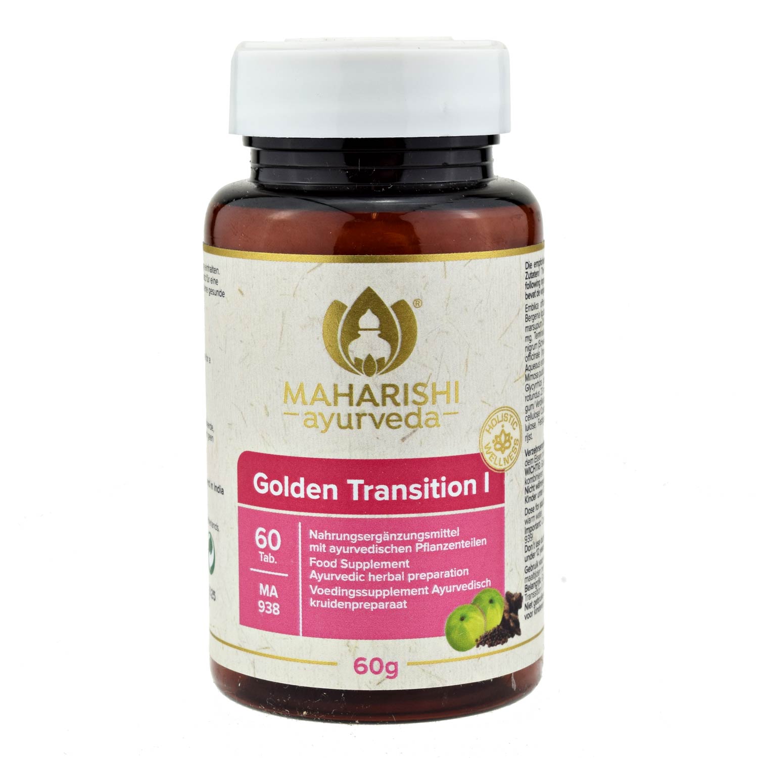 Maharishi Ayurveda Golden Transition I & II Rasayana – Komplexní podpora během menopauzy Typ: Golden Transition I