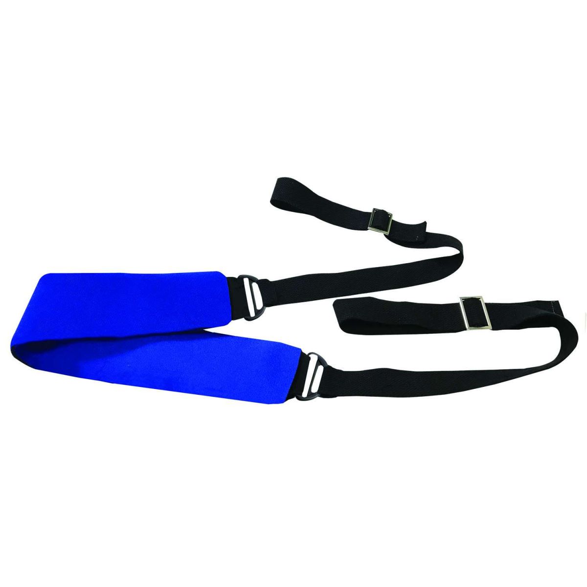 Elina Pilates Adjustable Stretch Band nastavitelný strečinkový pás s kovovými přezkami - univerzální