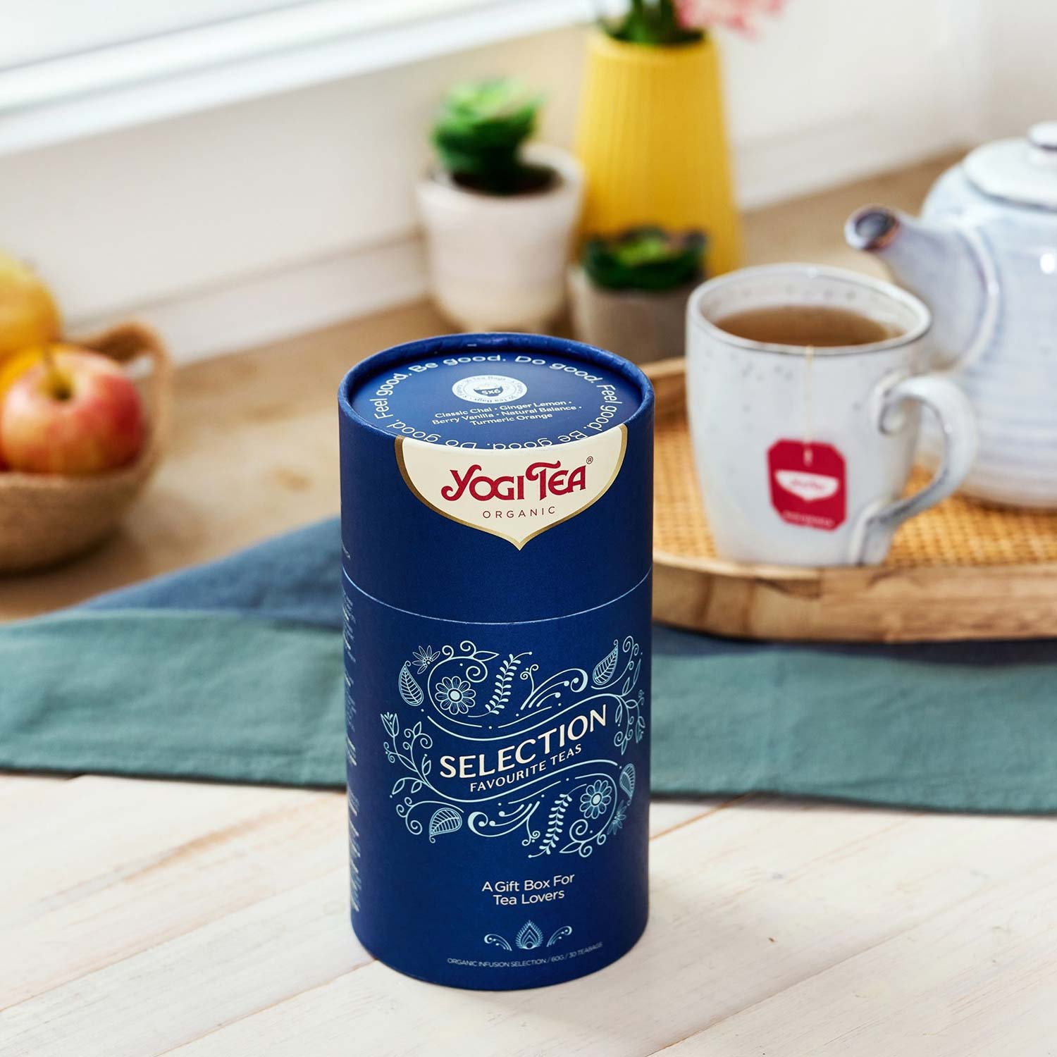 Yogi Tea Favourite Gift Box dárkové balení oblíbených čajových směsí 30 sáčků