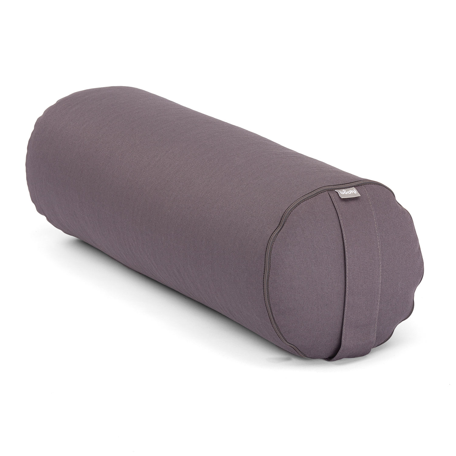 Bodhi Yoga Bolster valec na jógu ECO špalda 100% organická bavlna 65 x 22 cm Barva: Šedá