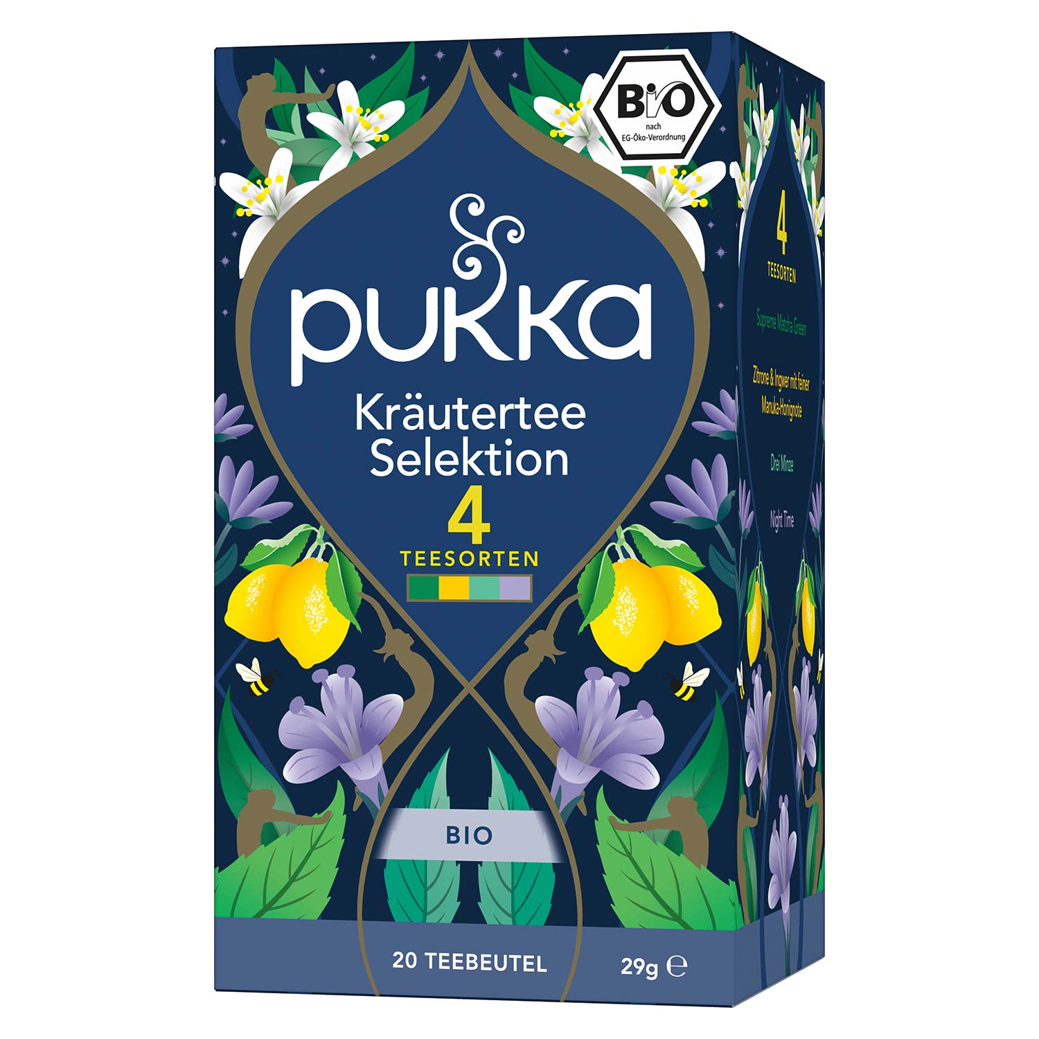 PUKKA Herbs Ajurvédský Bio čaj HERBAL COLLECTION -Směs čajů 20 ks