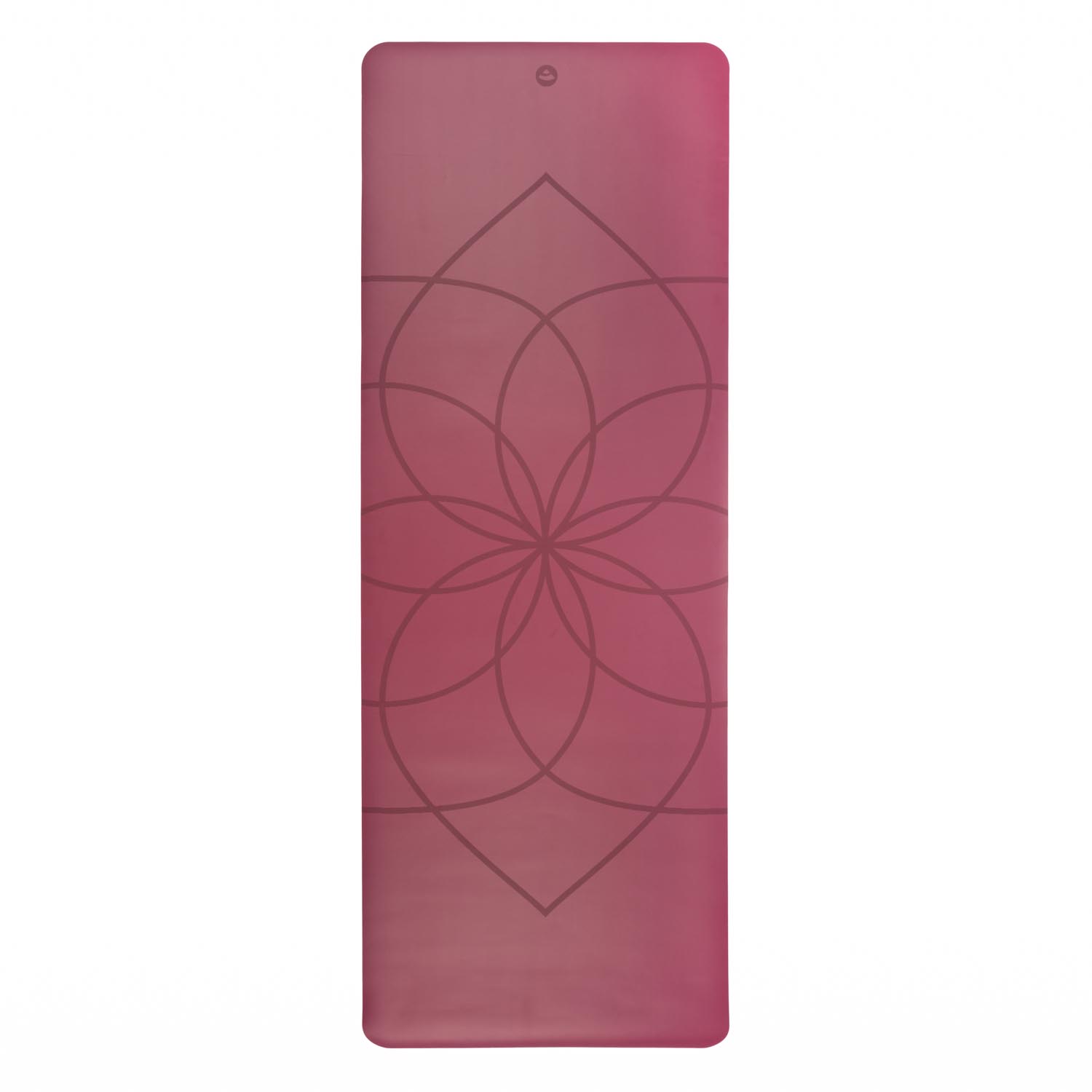 Bodhi Yoga Bodhi PHOENIX FLOWER protiskluzová jóga podložka 185 x 66 cm x 4 mm Barva: Dark Purple