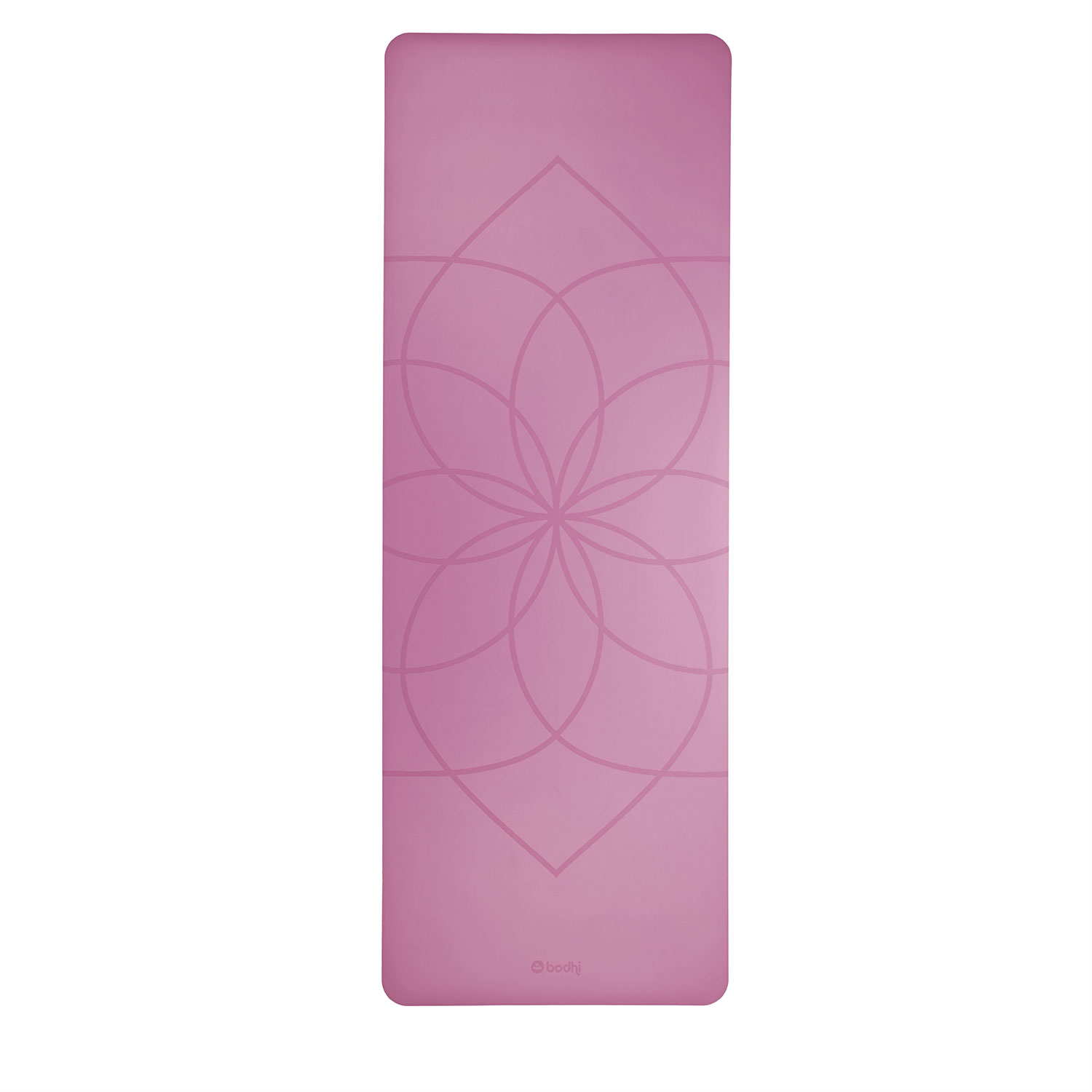 Bodhi Yoga Bodhi PHOENIX FLOWER protiskluzová jóga podložka 185 x 66 cm x 4 mm Barva: Light Purple