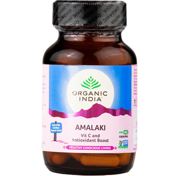 Organic India Amalaki kapsle 60 ks vitamín C, antioxidant, imunita