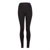 ea00a yamadhi basic leggins cross waist black front