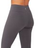 ea0aa yoga kleidung yamadhi basic leggins cross waist anthrazit backside