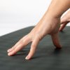 656sg yoga meditation pilates naturkautschuk yogamatte ecopro schiefergrau hand struktur strednej veľkosti