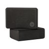 937bla yoga meditation pilates brick flow eva schwarz set