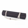 915ee yoga yogamatten tragegurt gemustert ethno ecru liegend