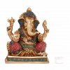 gan20b meditation zubehoer ganesh statue mehrfarbig kerze