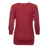 ga0ka yamadhi casual longsleeve viskose bordeaux back