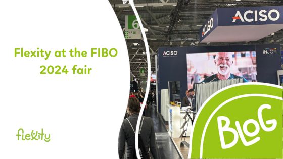 Flexity at the FIBO 2024 fair - the largest fitness expo in the world