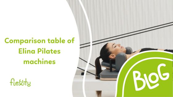 Comparison table of Elina Pilates machines