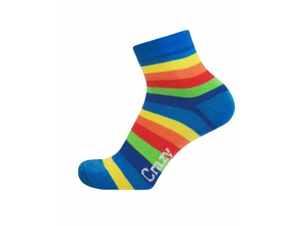 Pánské kotníkové veselé ponožky BERITO (Barva Petrol, Velikost 26-28 (39-42))