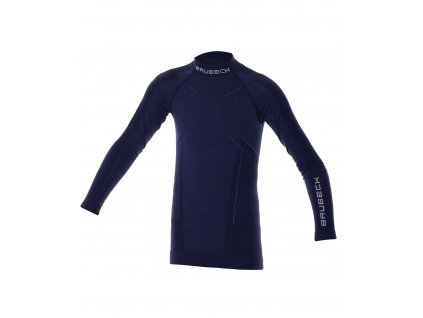 Chlapecké Active wool tričko (Velikost 140/146, Barva Tmavě modrá)