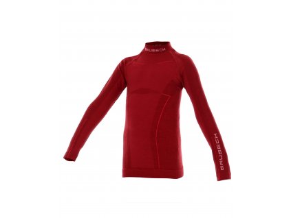 Dívčí Active wool tričko (Velikost 140/146, Barva Burgundy)