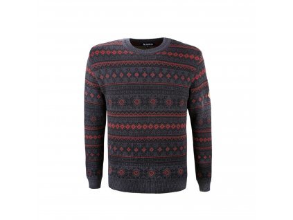 Merino svetr Kama 4057 (Barva 111 antracit, Size XXL)