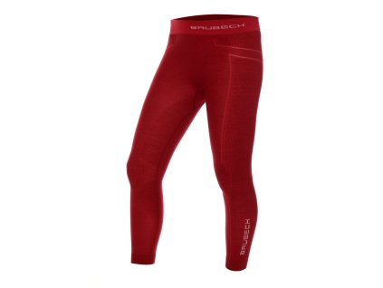 Dívčí termokalhoty ACTIVE WOOL JUNIOR (Barva Burgundy, Velikost 152/158)