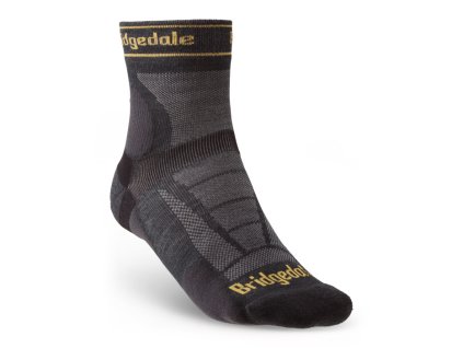 Bridgedale Trail Run UL T2 MS 3/4 Crew 866 Gunmetal