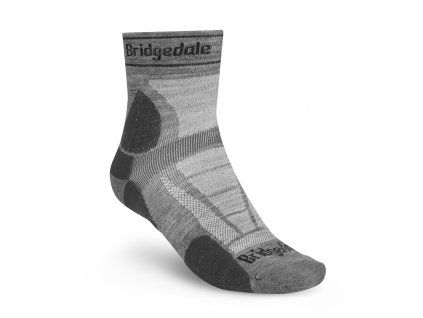 Bridgedale Trail Run UL T2 MS 3/4 Crew 801 Grey