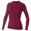 Dámské Active wool tričko s dlouhým rukávem Plum (Size L)