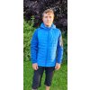 Pánská prošívaná hybribní bunda 4077 blue (Size XXL)