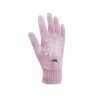 Pletené Merino rukavice Kama R104 (Barva 114 růžová, Size S)