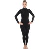 Wool czarny black set woman