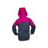 Dětská softshellová bunda Fantom dvoubarevná šedorůžová