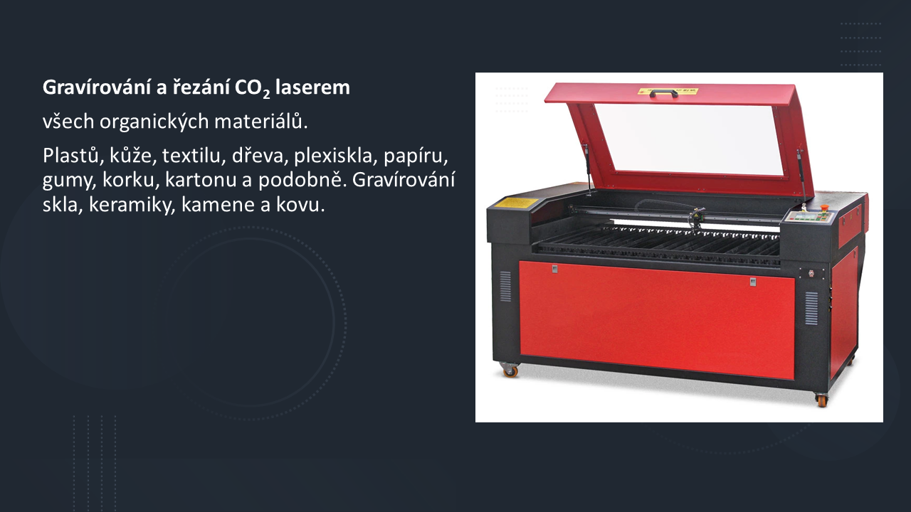 Gravírování a řezání