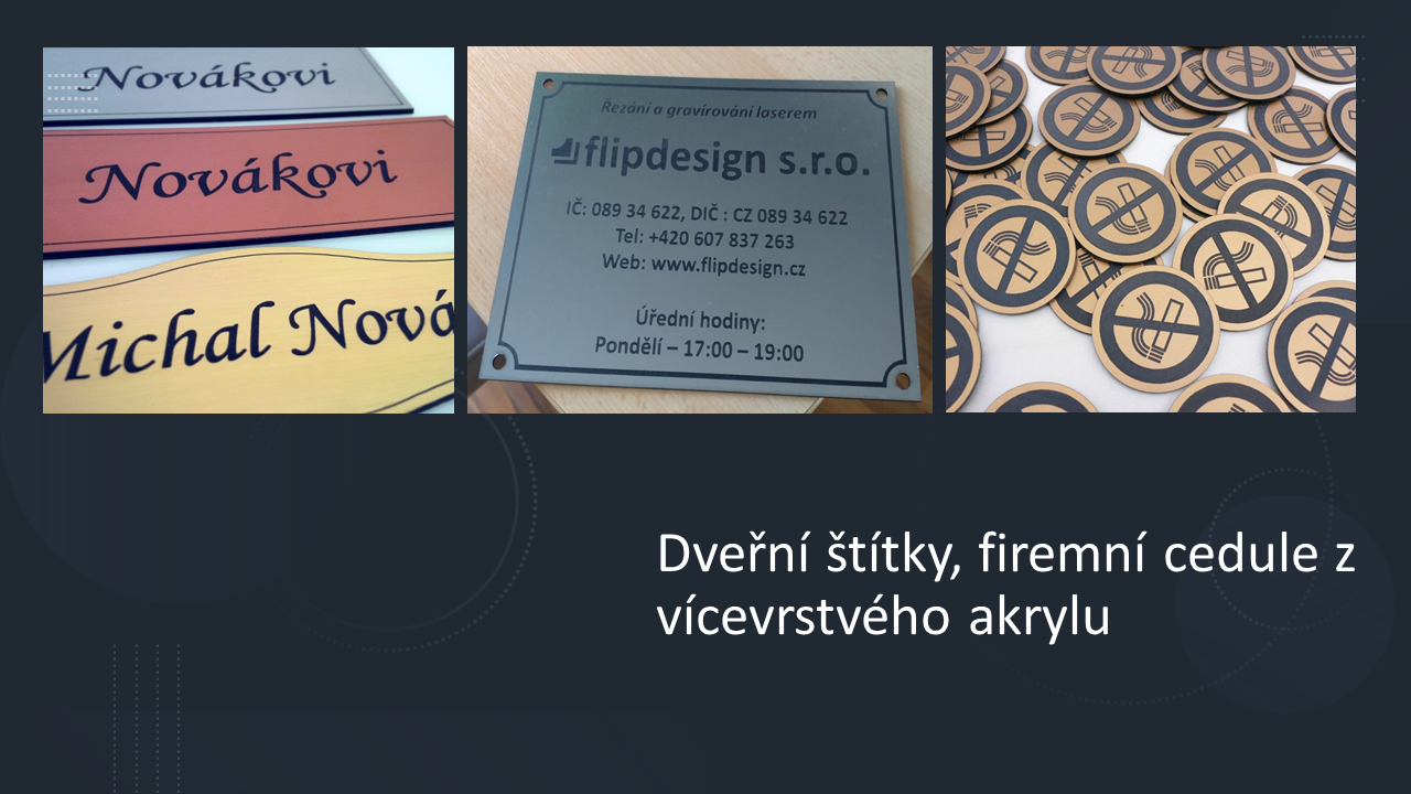 Gravírování a řezání