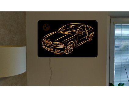 bmw E46 night