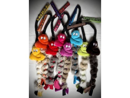 Přetahovadlo pro pejsky - Hovínka s králičinou