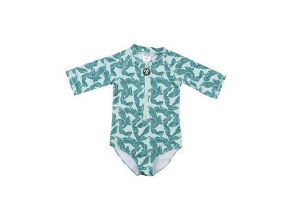 Ducksday Jednodielne Plavky Epic (farba zelená, veľkosť 14 Y, materiál 90% Polyester, 10% Elastan)