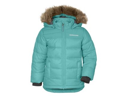 Didriksons Bunda D1913 DIGORY Zelená (farba zelená, veľkosť 90, materiál 100% Polyamid - na ramenách, 100% Polyester, Thermal systém, membrána, PFC Free impregnácia)