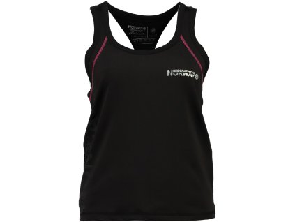 Geographical Norway - JIBRULE SS LADY 100 - Black (farba Čierna, veľkosť XXL, materiál Polyester 92%, Elastan 8%)