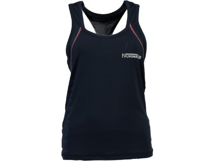 Geographical Norway - JIBRULE SS LADY 100 - Navy (farba Tmavomodrá, veľkosť XL, materiál Polyester 92%, Elastan 8%)