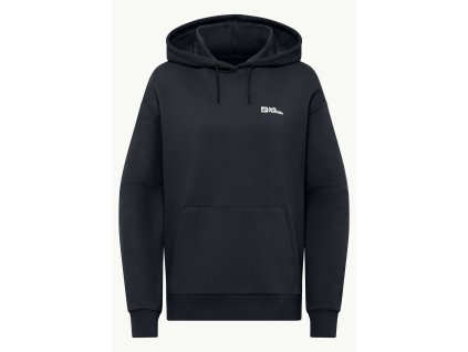 Jack Wolfskin Essential Hoodie W Modrá