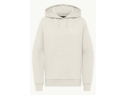 Jack Wolfskin Essential Hoodie W White