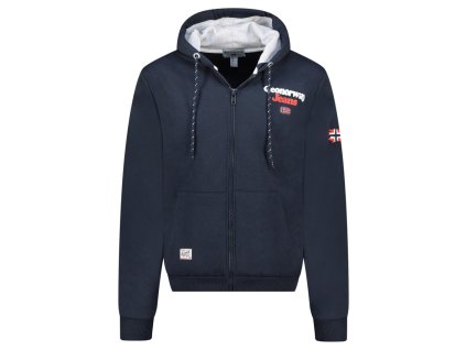 Geographical Norway Goupper Navy (farba Tmavomodrá, veľkosť 3XL, materiál 65% Bavlna, 35% Polyester)