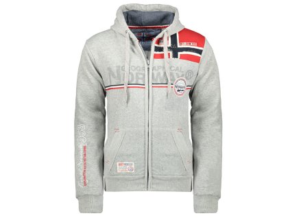 Geographical Norway Faponie Blended Grey (farba Zmiešaná sivá, veľkosť XL, materiál 65% Bavlna, 35% Polyester)