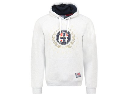 Geographical Norway Giger Blended Grey (farba Zmiešaná sivá, veľkosť 3XL, materiál 65% Bavlna, 35% Polyester)