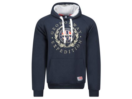 Geographical Norway Giger Navy (farba Tmavomodrá, veľkosť 3XL, materiál 65% Bavlna, 35% Polyester)