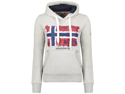 Geographical Norway Gpalm Blended Grey (farba Zmiešaná sivá, veľkosť XXL, materiál 65% Bavlna, 35% Polyester)
