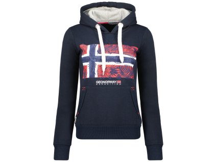 Geographical Norway Gpalm Navy (farba Tmavomodrá, veľkosť XXL, materiál 65% Bavlna, 35% Polyester)