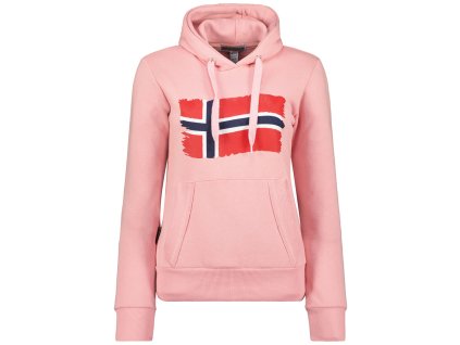 Geographical Norway Florence Light Pink (farba šedá, veľkosť XXL, materiál 35% Polyester, 65% Bavlna)